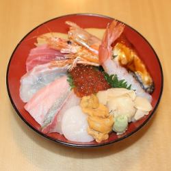 海鮮丼　ぜいたく
