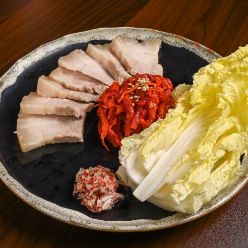 【イチオシメニュー★】≪自家製キムチと相性も抜群♪≫ポッサム