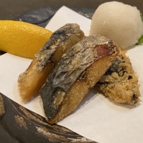 Deep-fried Sawara Tatsuta