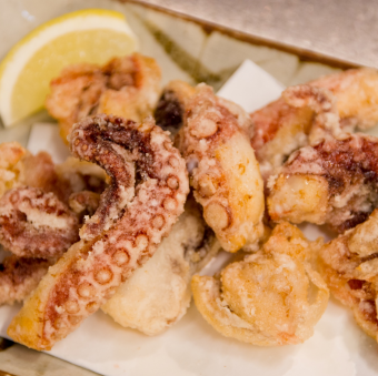 【海士町】 スルメイカの米粉ゲソ揚げ