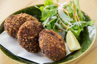 【八丈島】 ムロアジメンチカツ