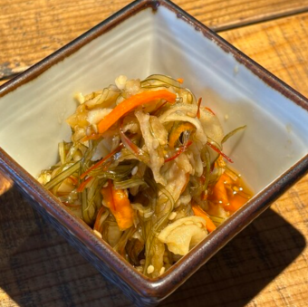 【小値賀島】 切り干し大根のはりはり漬