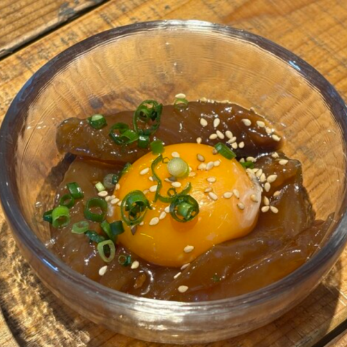 屋久島のトビウオユッケ