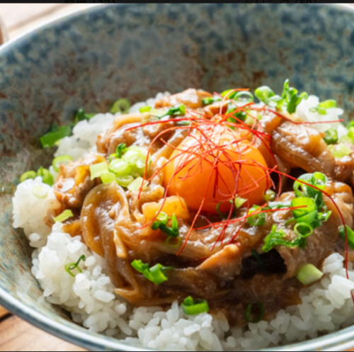 【海士町】　寒シマメの肝醤油漬け丼