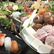 2 hours all-you-can-drink + 10 dishes with hotpot [Miyabi Course] Coupon price 7100 yen → 6600 yen including tax Akashi