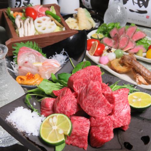 岡山県産！千屋牛のサイコロステーキ