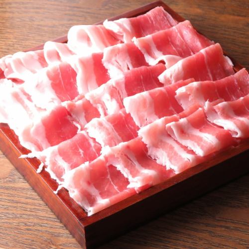 Sankyo Miso pork shabu-shabu