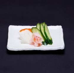 糠漬け三種盛り