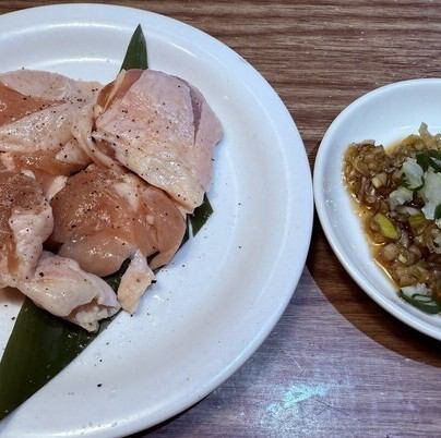 ネギ鶏モモ