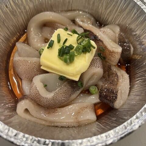 イカバター醤油焼き