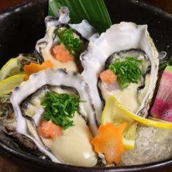 音戸地方 殻付き焼き牡蠣(1ケ)