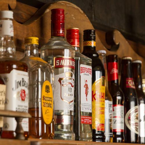 ◇◆バーボンなどのウイスキーをメインにお酒をご用意！◆◇
