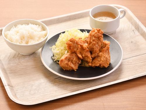 Various Sapporo Zangi set meals