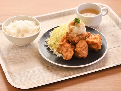 Onioroshi Ponzu & Sapporo Zangi set meal