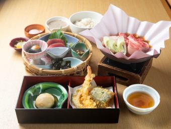 9/18(목)~ 화화 스키야키 자연 薯御膳