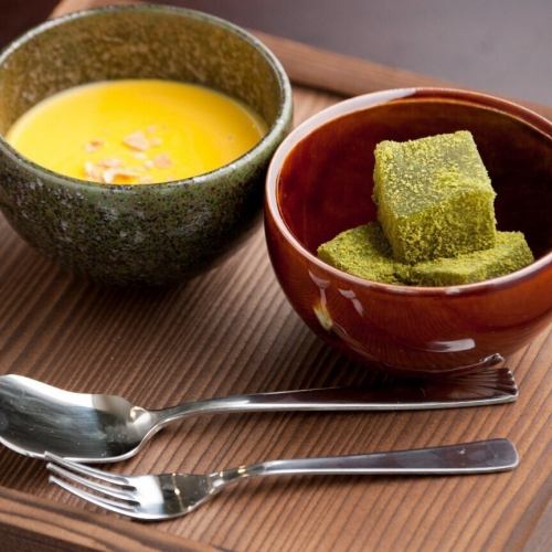 わらびもち＆冷製フォンデュ（単品）