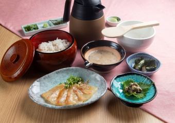 도미 차 절임 자연 薯御膳