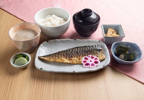 焼さば自然薯御膳