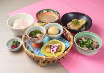 彩りとろろ御膳