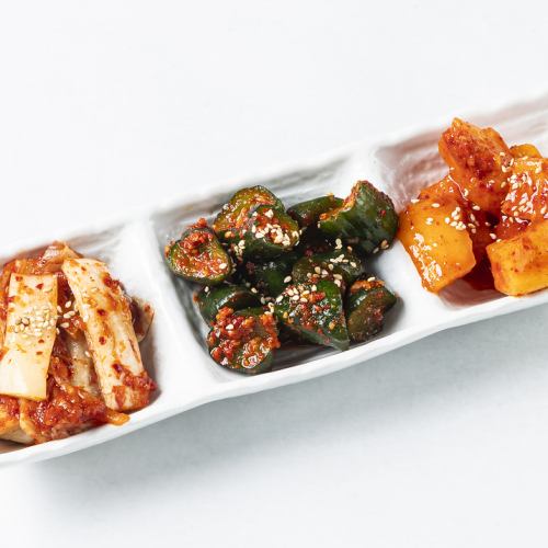 Assorted kimchi