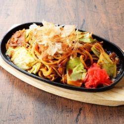 【人気】極太濃厚焼きそば