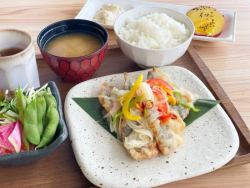 Horse mackerel nanbanzuke