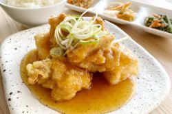 鶏もも肉と豆腐のみぞれあん