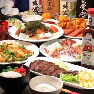 各種宴會★生啤酒OK！！2小時無限暢飲10道菜3980日圓（含稅）特別的Nanchichi套餐