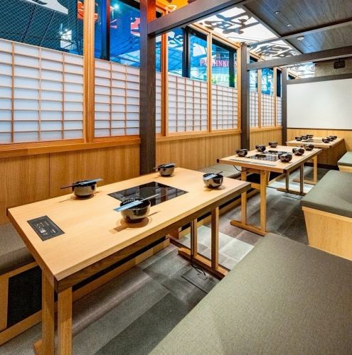 4名・6名・12名の個室