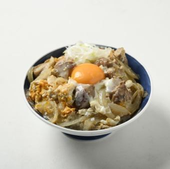 蓬松柔软的鸡蛋亲子丼