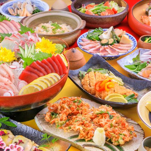 Definitely a great deal! 2-hour all-you-can-drink courses starting from 4,500 yen ♪ The lavish platter course with local cuisine is also popular ♪
