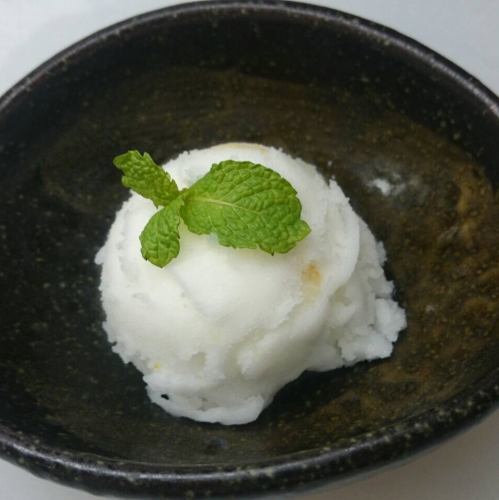 Yuzu Sorbet