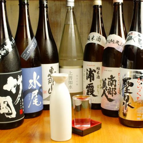 I am enriching Japanese sake and shochu ◎