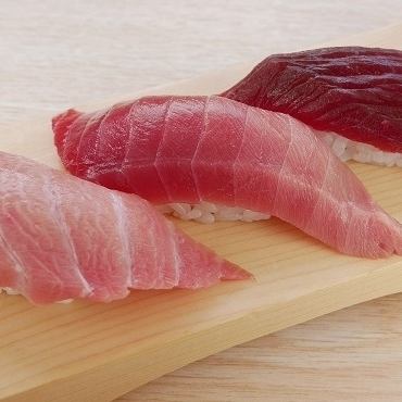 "Sushi Yamato" is particular about natural tuna