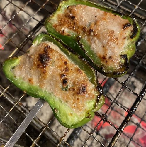 ピーマン肉詰め
