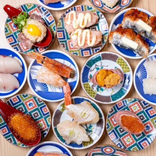 おやじの自慢【寿司】・・・市場直送鮮魚を使用した新世代の寿司
