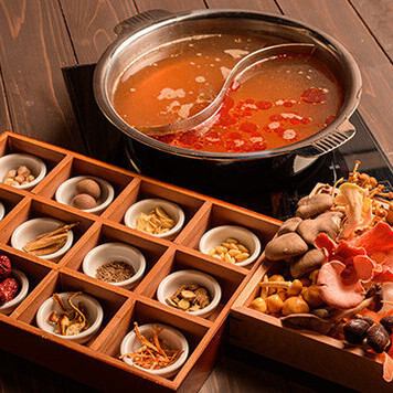 鍋単品～松坂牛ときのこ盛～◆薬膳鍋2種・国産黒毛和牛・選べる薬膳セットなどの鍋単品メニュー