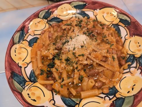 [Pasta Mista] 蔬菜通心粉汤意面配帕玛森芝士