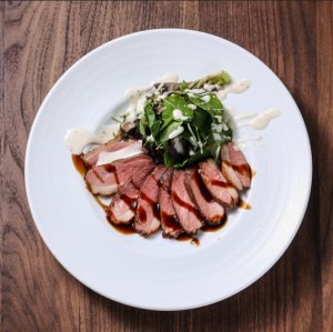 Roasted duck