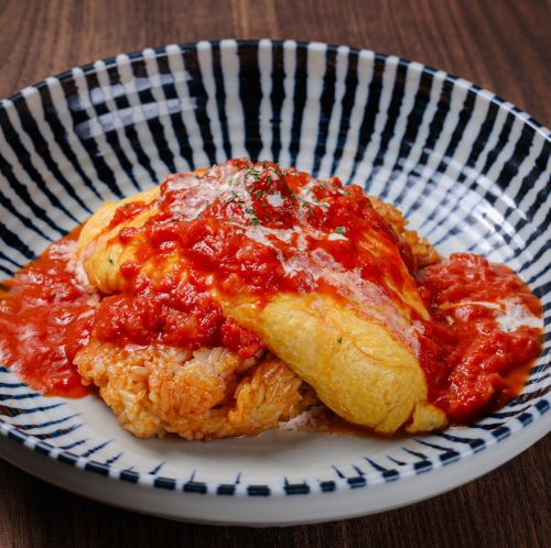 チキンオムライス