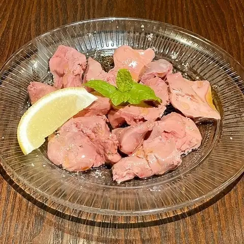 レアレバーのカルパッチョ