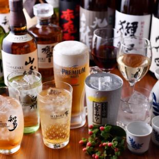 [Recommended for a quick drink!] "All-you-can-drink single item 1 hour course" 60 minutes all-you-can-drink 660 yen