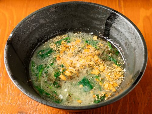 Garlic healthy soup