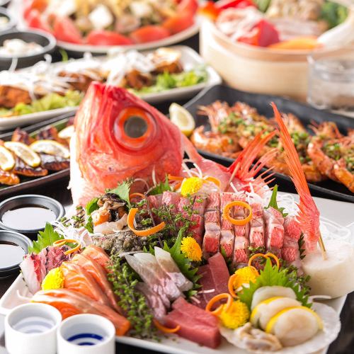 毎日仕入れる新鮮な魚介類を、職人が心を込めて盛り付けた贅沢な逸品です。