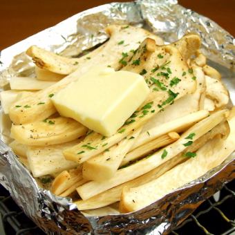 えのきバターホイル焼き・エリンギバターホイル焼き