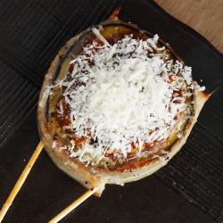 [Meat Wrapped] Eggplant ~Meat Miso Cheese~