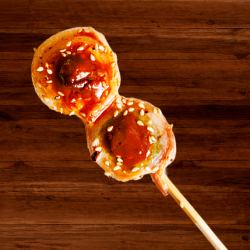 Fresh gluten with dengaku miso