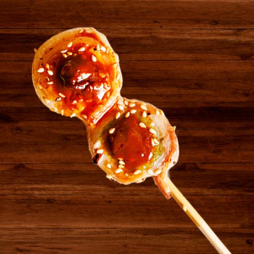 Fresh gluten with dengaku miso
