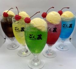 クリームソーダ各種