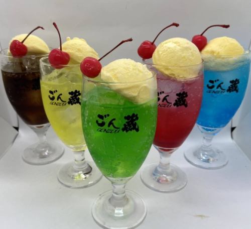 クリームソーダ各種